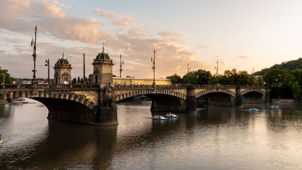 Legion Bridge at golden hour photographed by Dragos Varnav